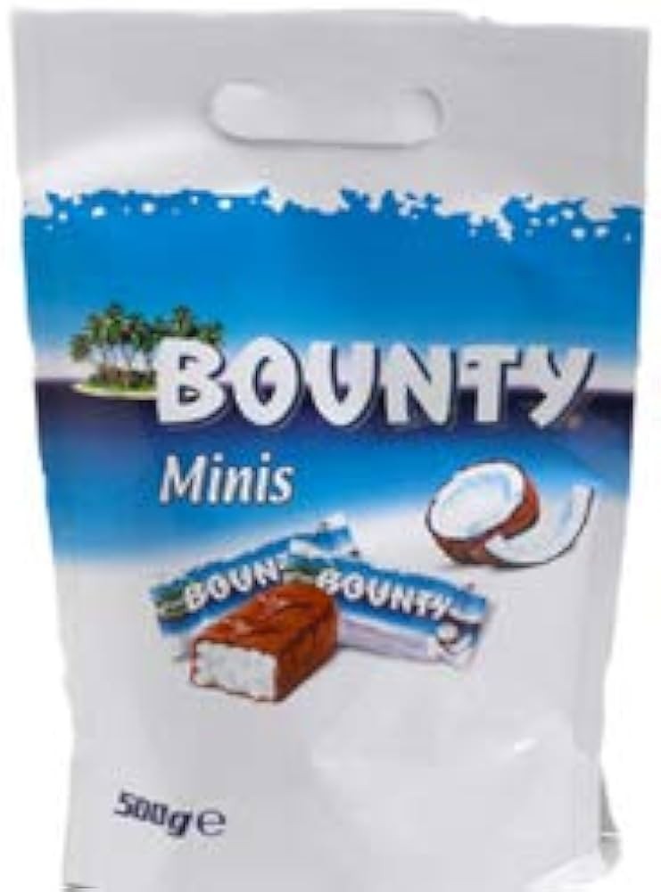 Bounty Minis Chocolate Pouch Pack (17pcs) 500g