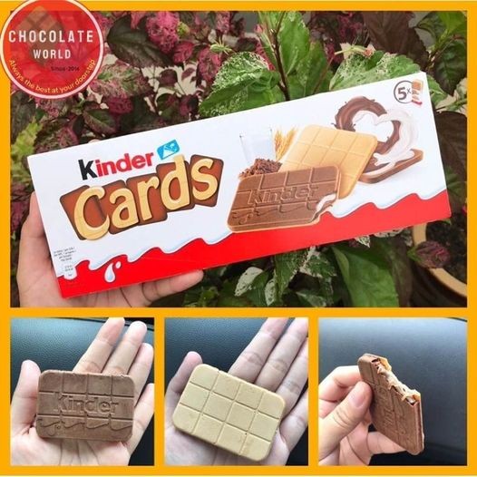 Kinder Cards (5pcs) 128gm