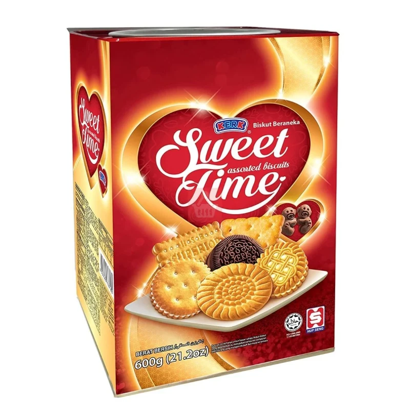 Kerk Sweet Time Assorted Biscuits 600gm