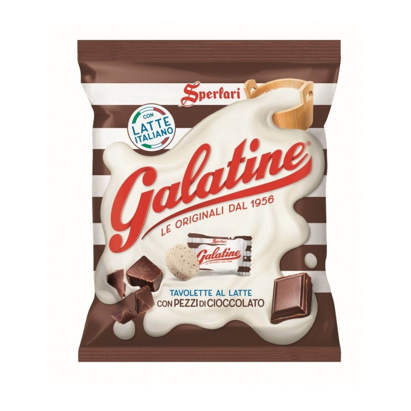 Sperlari Galatine Chocolate Flavor Milk Candy