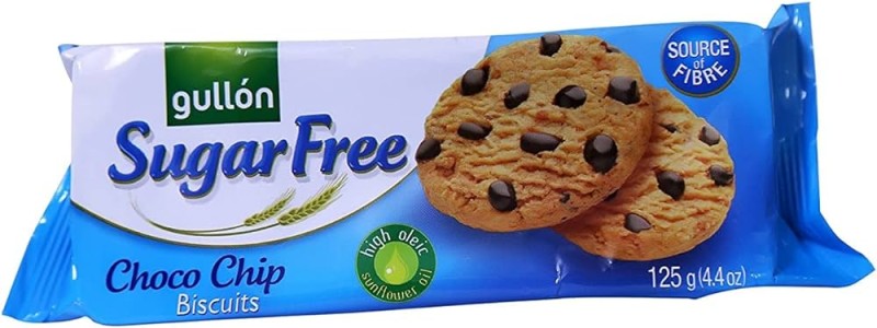 Gullon Sugar Free Choco Chip Cookies 125gm